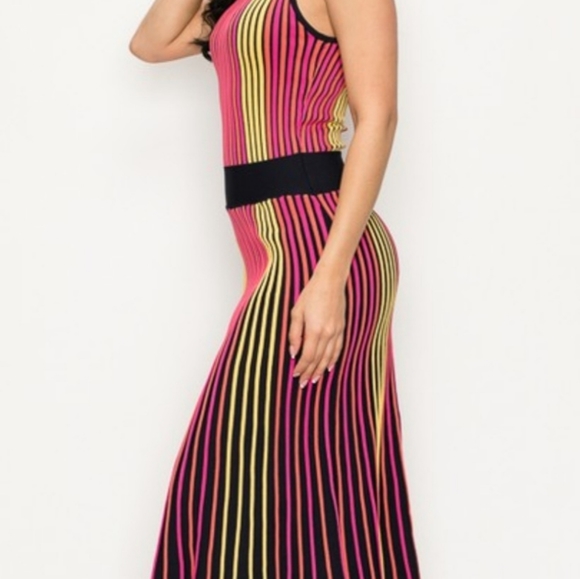 Fit & Flair Midi Dress - Picture 2 of 3